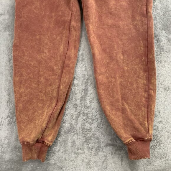 Alphalete Sweatpants Mens XS Very Terry Jogger Fleece Workout Gym Bloodstone Run - Picture 6 of 13